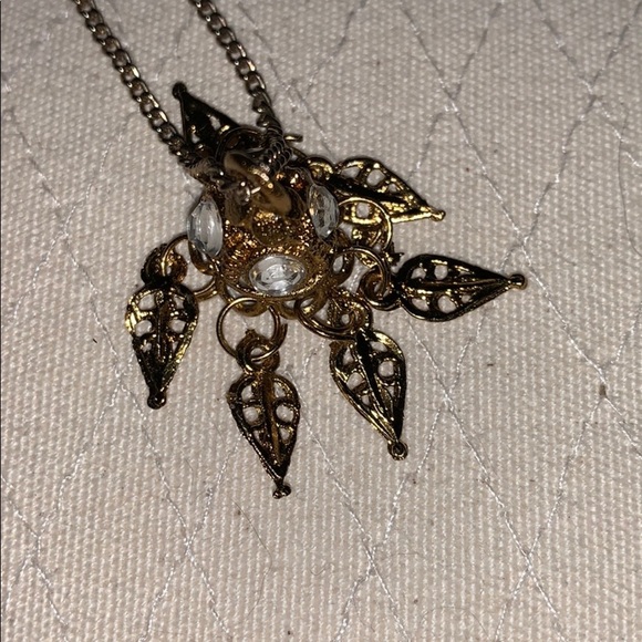 12” Chain with Vintage Unique Pendant-goldsparkle - Picture 1 of 10
